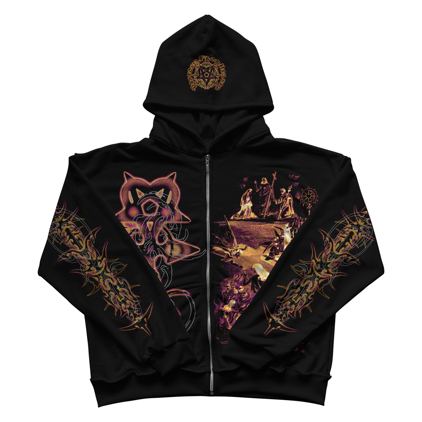 Stock in the bottom of the abbys ZipUP Hoodie