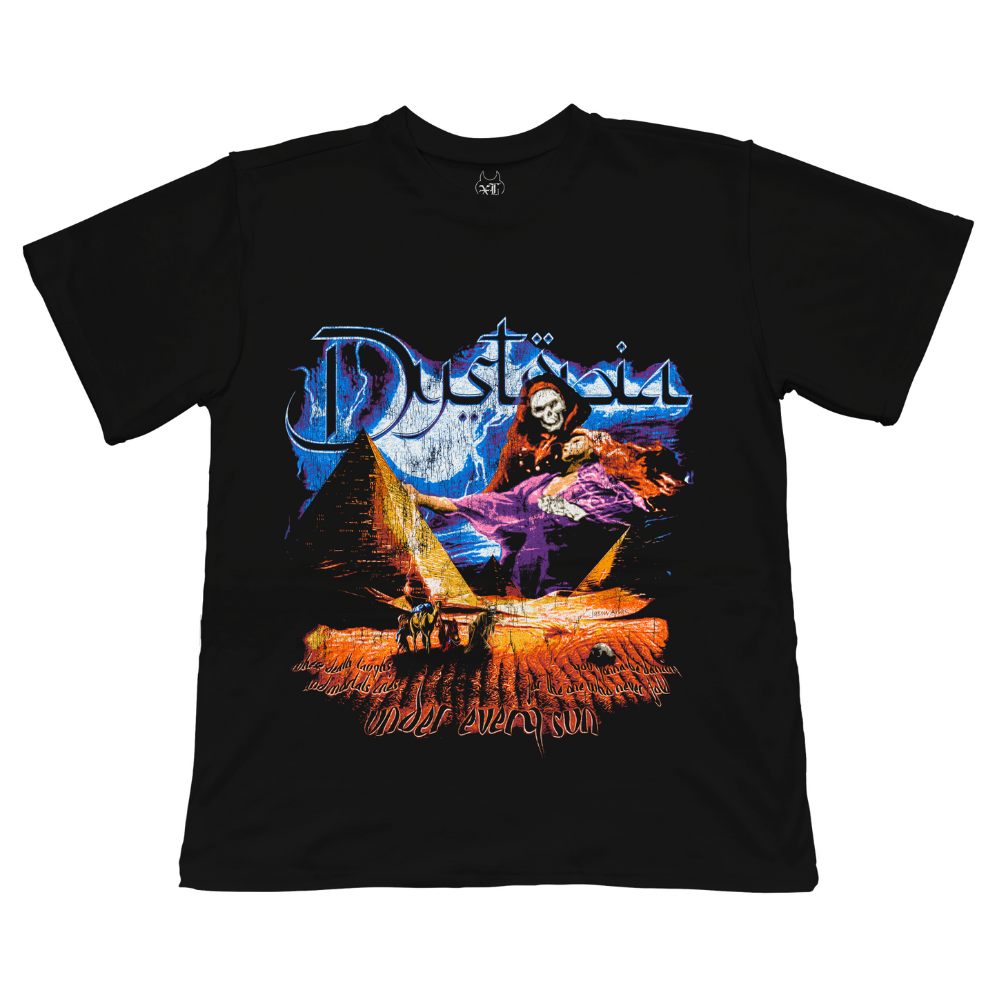 where death laughs and mortals cries T-SHIRT