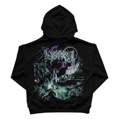 touch this perfect world thru ur wings, my fallen angel HOODIE