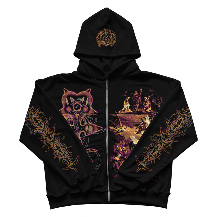 Stock in the bottom of the abbys ZipUP Hoodie