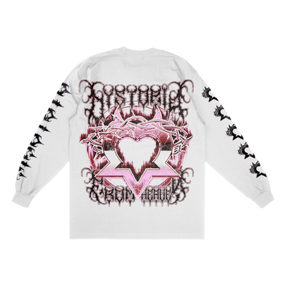 Dystopia CHRISTHEART LONG SLEEVES [WHITE COLOR]