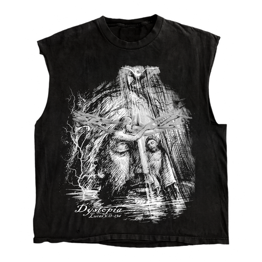 EXODUS ILLUSION [SLEEVE LESS T-SHIRT][BLACK COLOR]