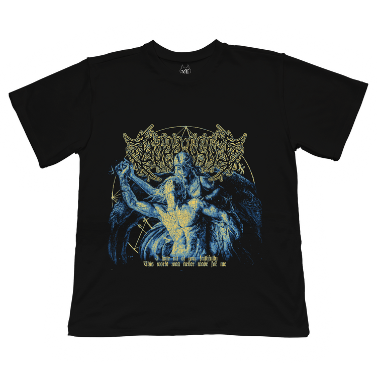 I HATE ALL OF YOU, FAITHFULLY T-SHIRT [BLACK COLOR]