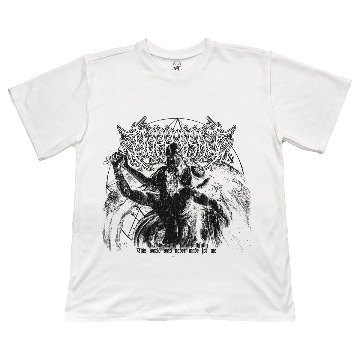 I HATE ALL OF YOU, FAITHFULLY [T-SHIRT] [WHITE COLOR]
