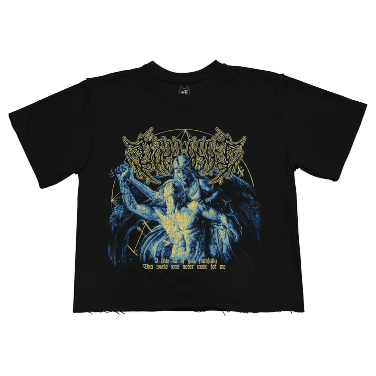 I HATE ALL OF YOU, FAITHFULLY T-SHIRT [BLACK COLOR]