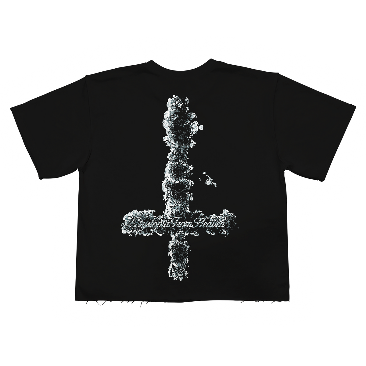 cross in the clouds black