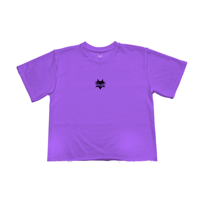 PURPLE FLOWER DYSTOPIA T-SHIRT