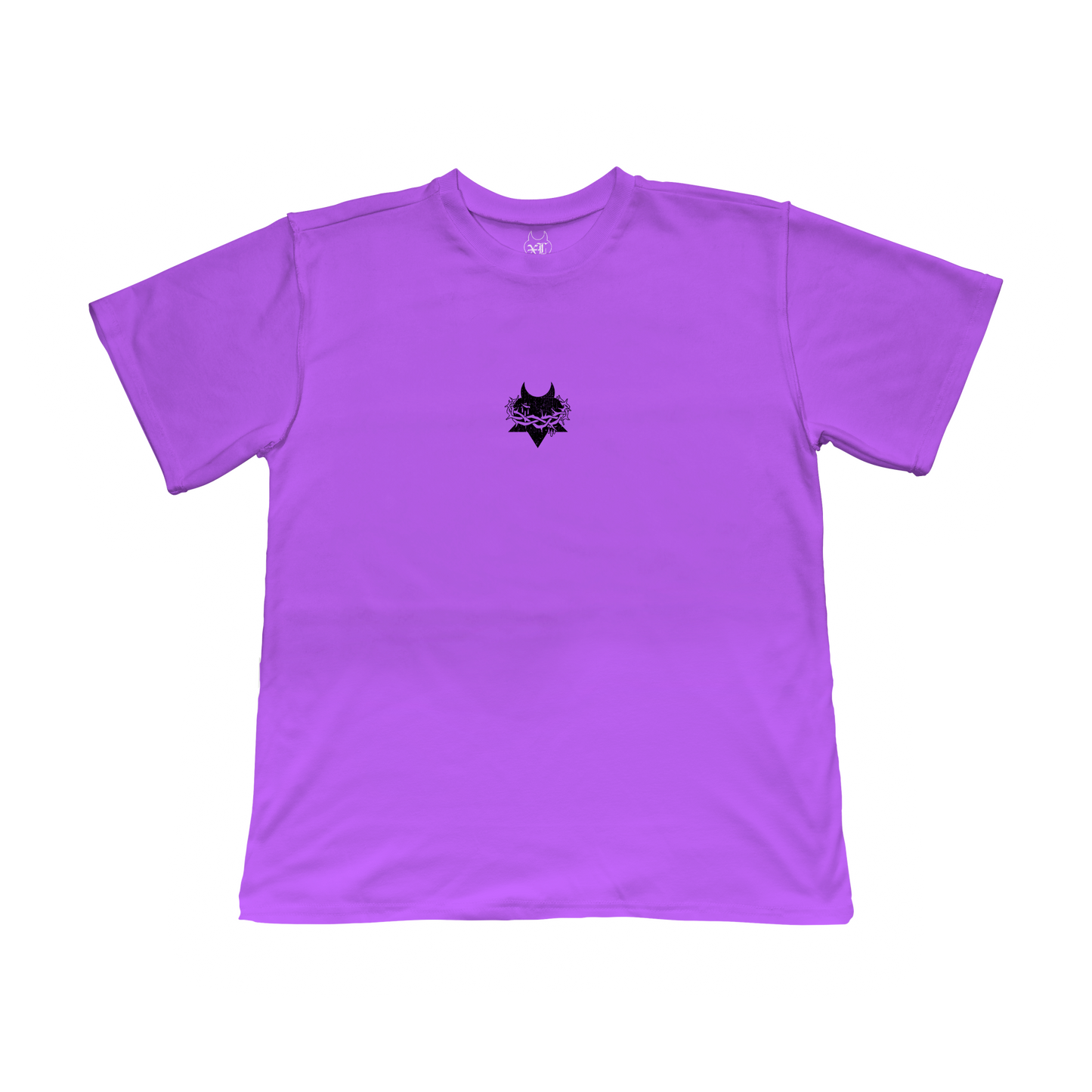 PURPLE FLOWER DYSTOPIA T-SHIRT