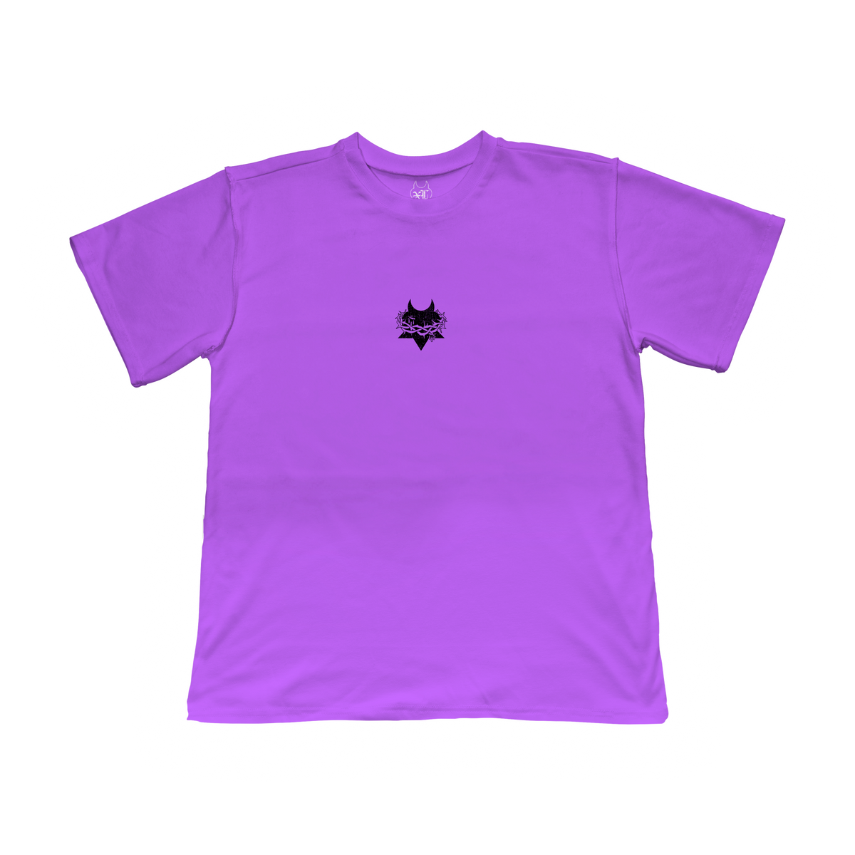 PURPLE FLOWER DYSTOPIA T-SHIRT