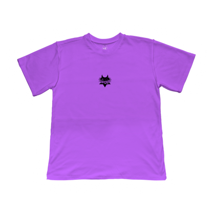 PURPLE FLOWER DYSTOPIA T-SHIRT