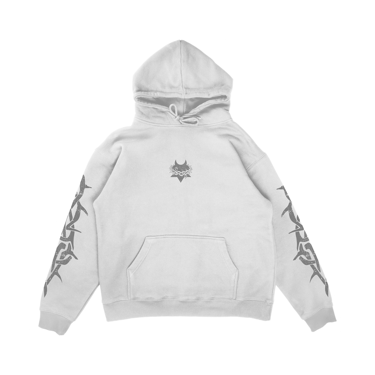 WHITE SHEEP DYSTOPIA HOODIE