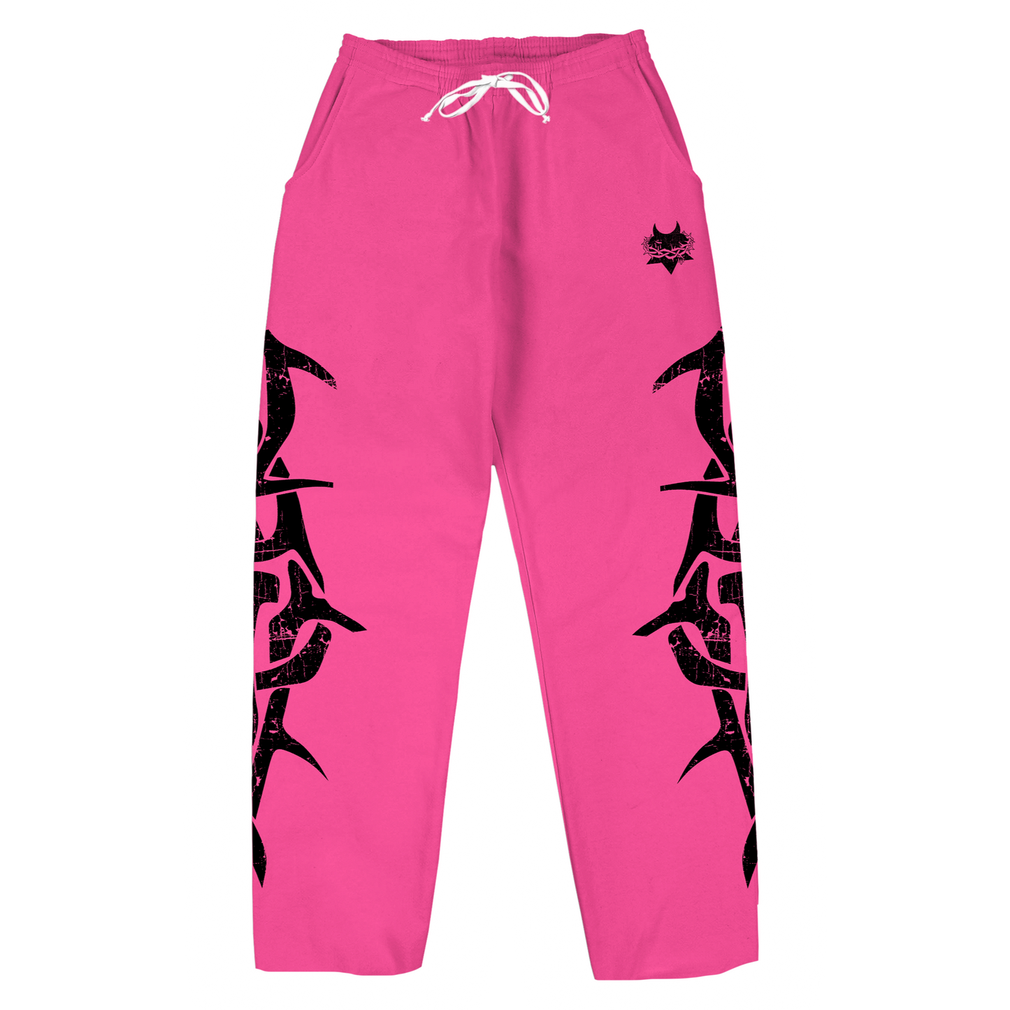 BUBBLE GUM PINK DYSTOPIA SWEATPANT